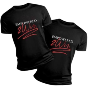 Empowered to Win T-Shirt (Black)