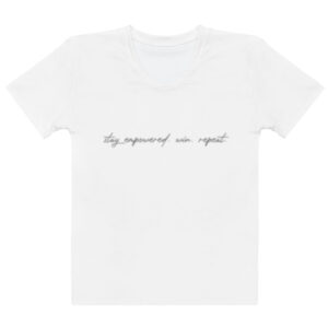 Stay Empowered T-shirt – White