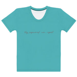 Stay Empowered T-shirt – Teal